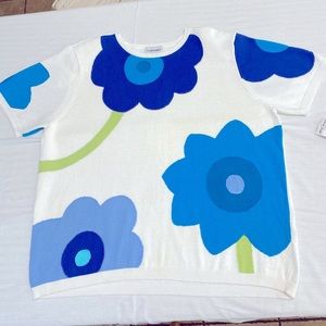 Shirt. NWT. 2X. alfred dunner. Summer Sweater.